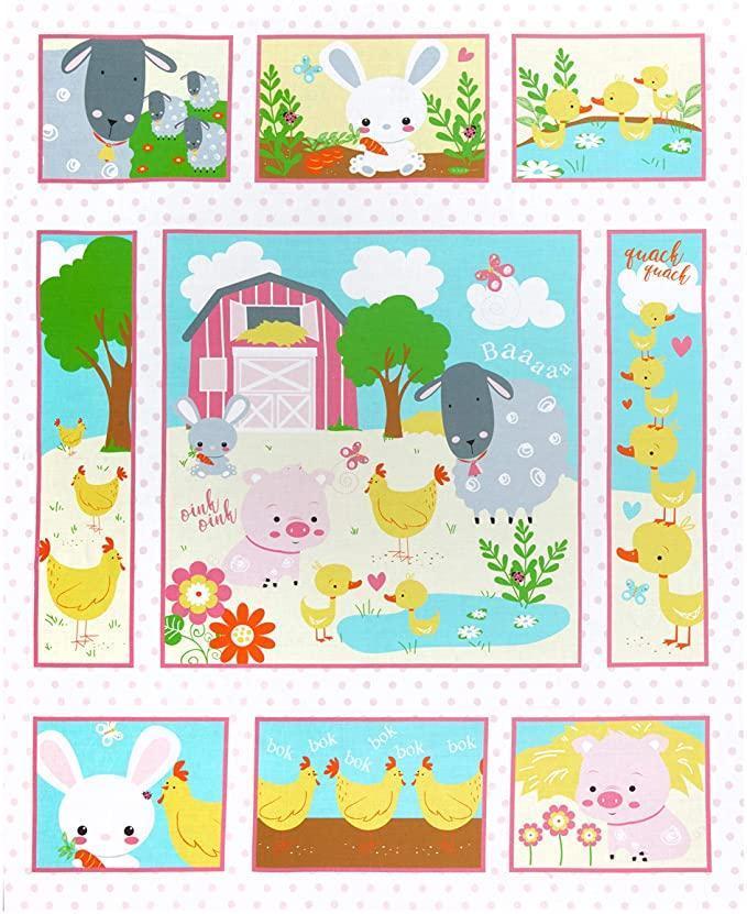 Wee Ones Barn Panel - White OA-573531