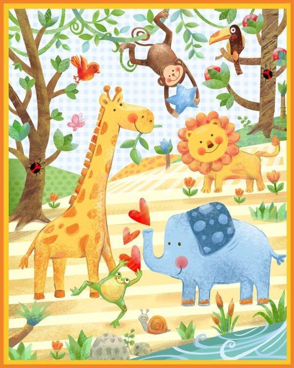 Wee Ones Jungle Panel