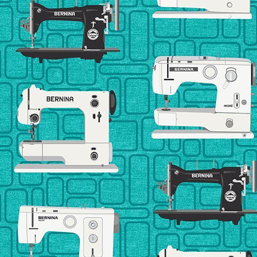 Bernina Vintage Machines Teal 2279-84