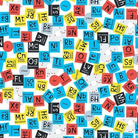 Periodic Elements DC9720-White