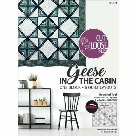 Geese in the Cabin Cut Loose Pattern