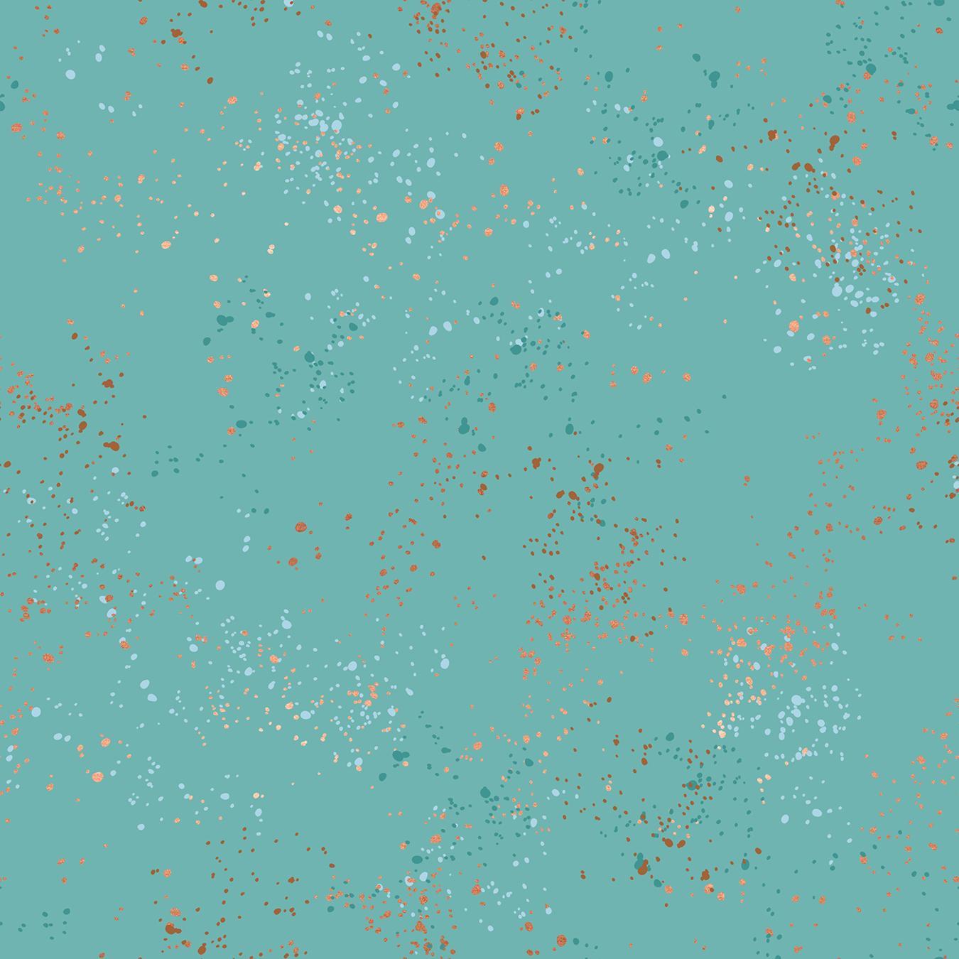 108" wide Speckled Turquoise RS5055-72M