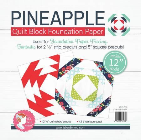 12" Pineapple Foundation Paper