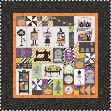 Candy Corn Quilt Shop Machine Embroidery CD