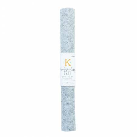 Kimberbell Emb. Felt Granite