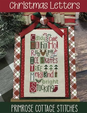 Christmas Letters Cross Stitch