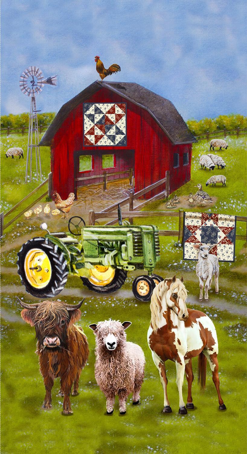 Down on the Farm 9666P-66