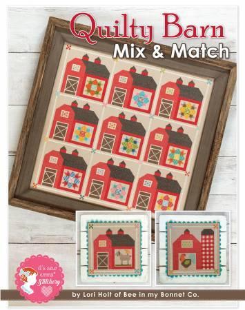 Quilty Barn Cross Stitch Pattern