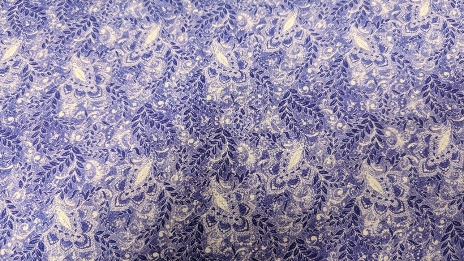 118" wide Mini Jacquard Periwinkle - 40114