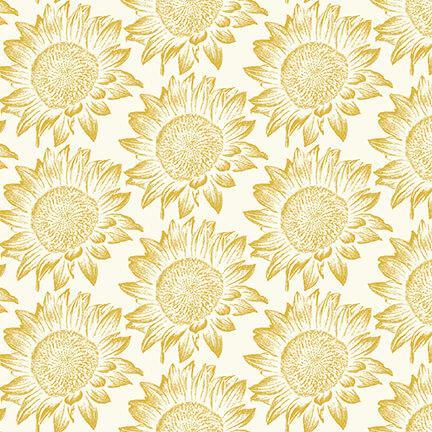 Simply Gold 6312M-40 Gold Metallic Set Sunflower