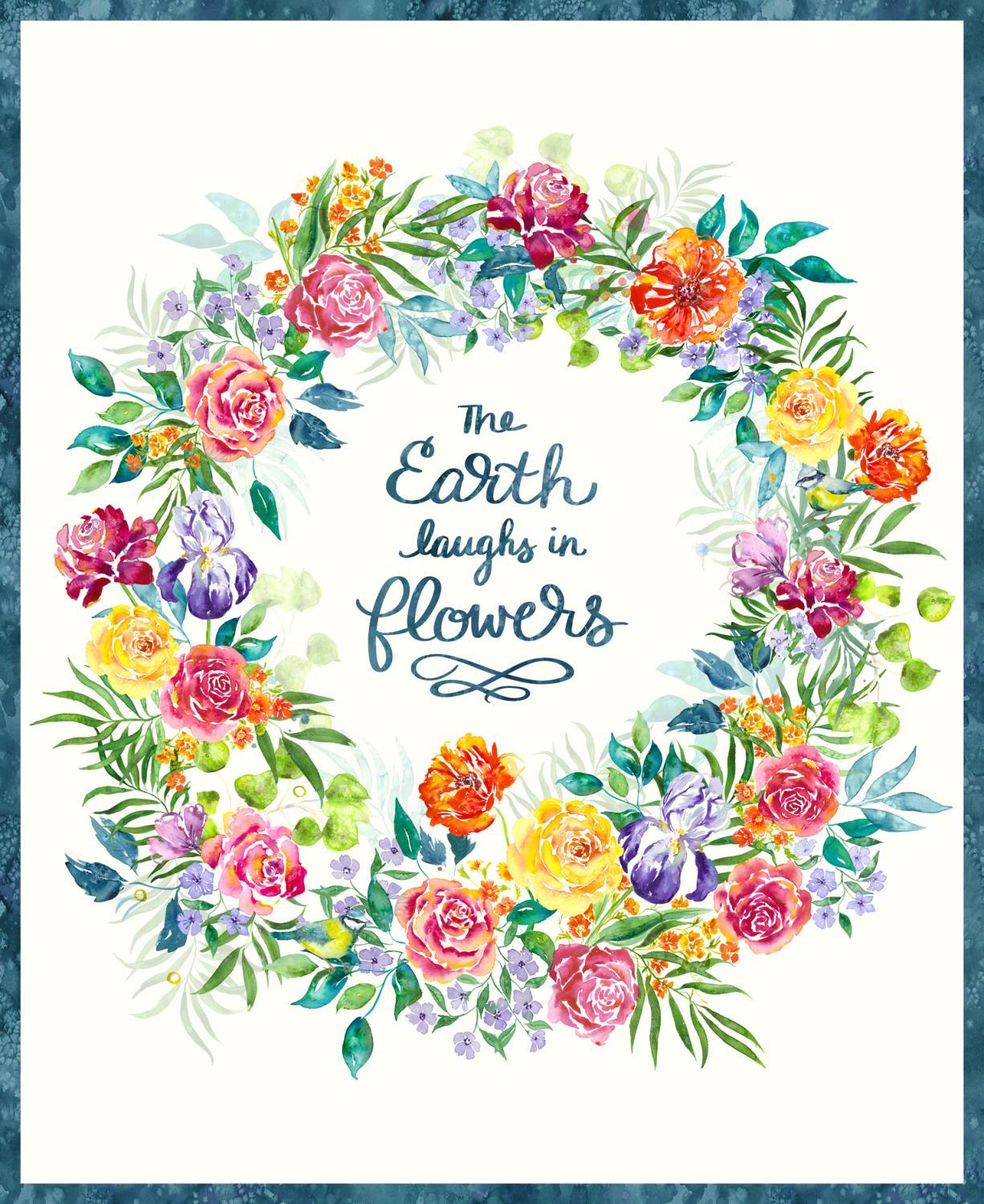 Chickadee Laughter Panel 39730-11