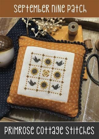 September Nine Patch Cross Stitch