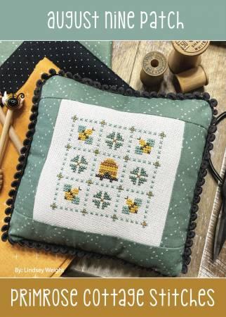 August Nine Patch Cross Stitch
