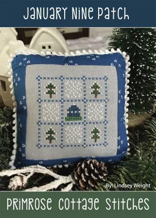 January Nine Patch Cross Stitch