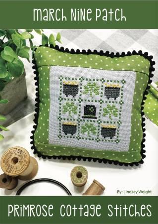 March Nine Patch Cross Stitch
