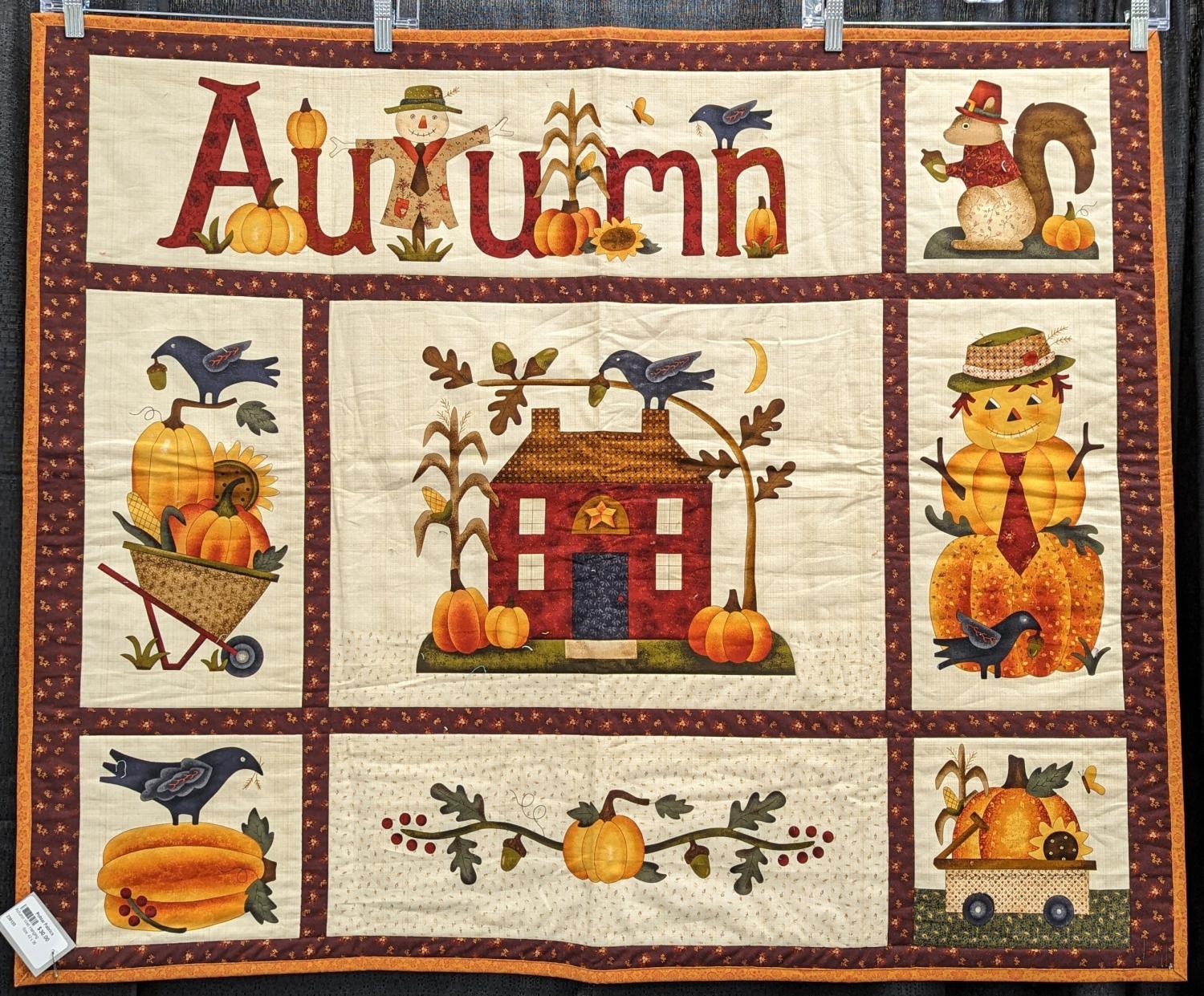 Autumn Wall Hanging Size: 42 x 36