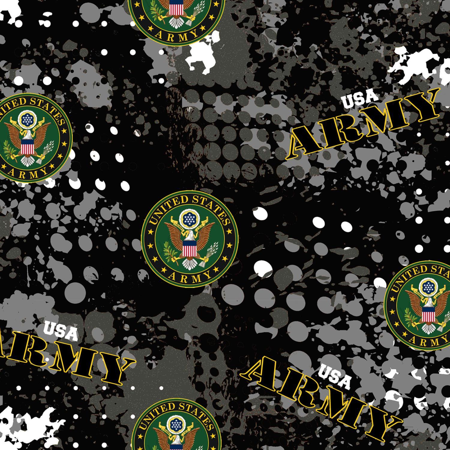 Military Prints Army Abstract 1180-A