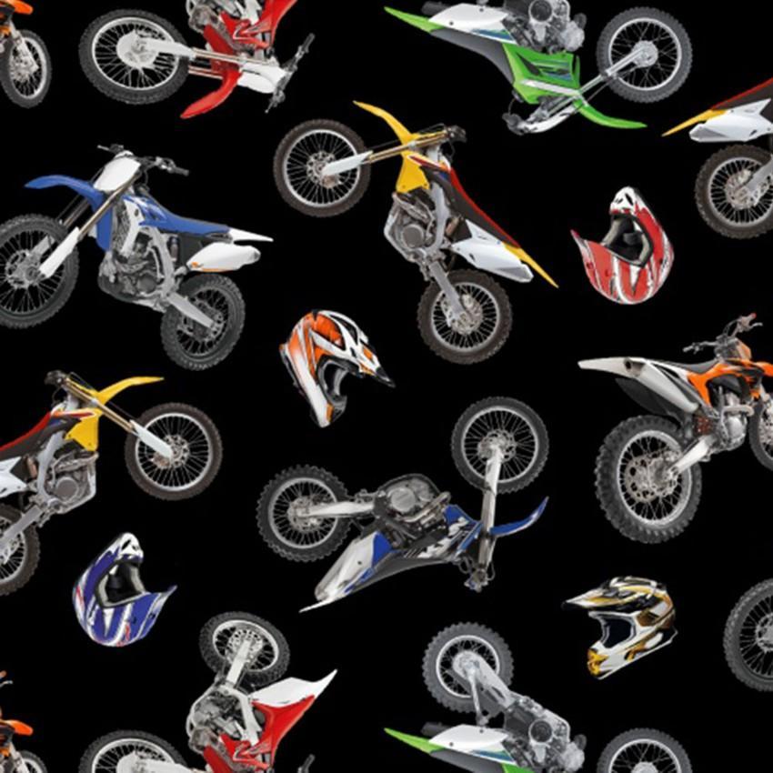 In Motion Dirt Bikes 458-Black