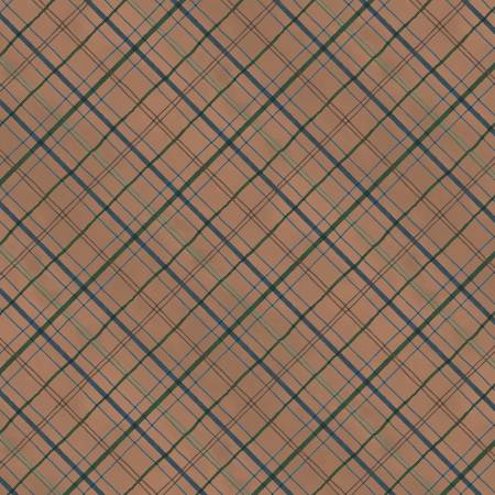 Frosty Woodlands 24257-247 Plaid Brown