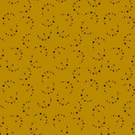 Harvest Thyme 2464-404 Mustard Crescent Toss
