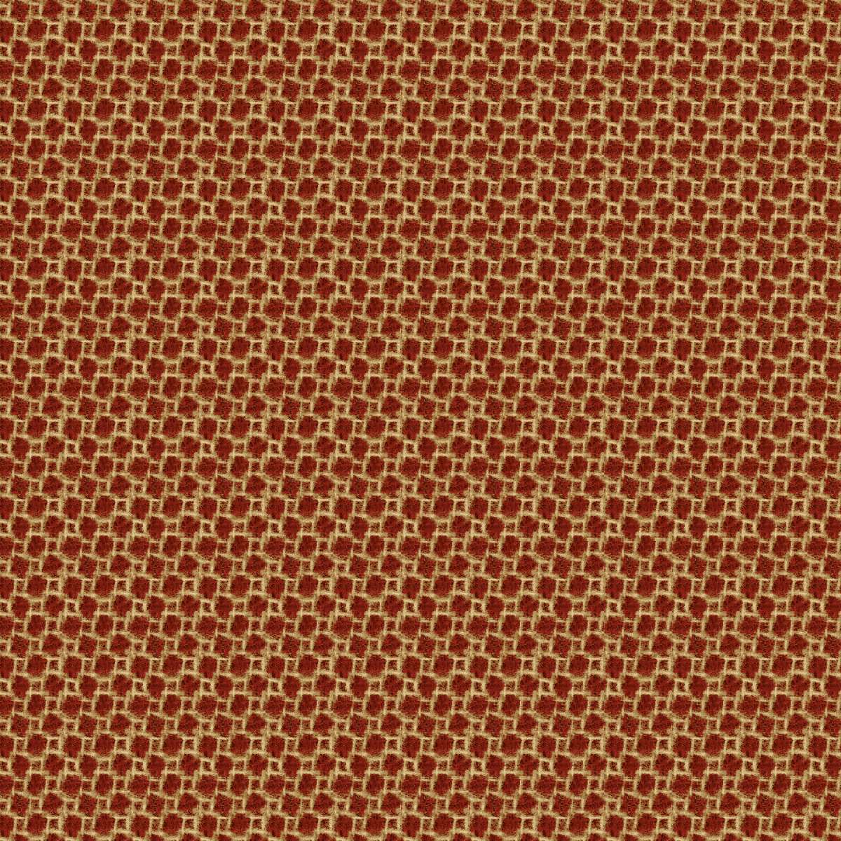 15" x 25" Fat Quarter Buttermilk Wool Fancies Q2477W-84 Red/Cream