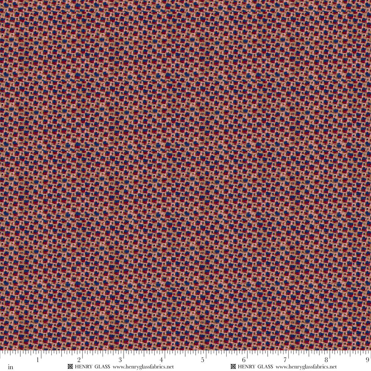 15" x 25" Fat Quarter Buttermilk Wool Fancies Q2478W-55 Purple