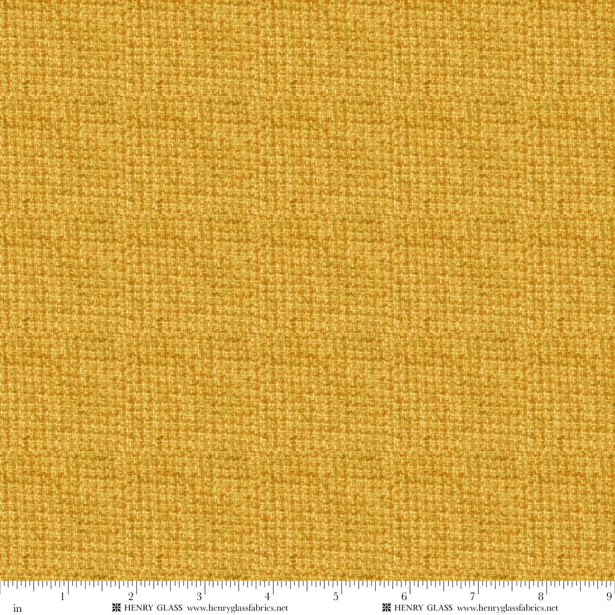 15" x 25" Fat Quarter Buttermilk Wool Fancies Q2480W-44 Yellow