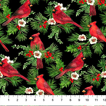 20" - Cardinal Christmas 25481-99 Cardinals