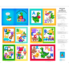 Dexter The Dinosaur Learns About Letters Soft Book 26932-X