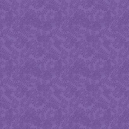 Essential 27650-606 Purple Swirling Leaves