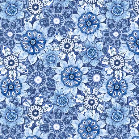 Blooming Blue 27688-441 Multi Packed Floral