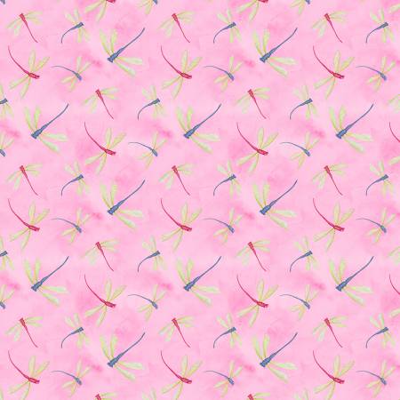 Paisley Punch 27720-334 Pink Dragonflies