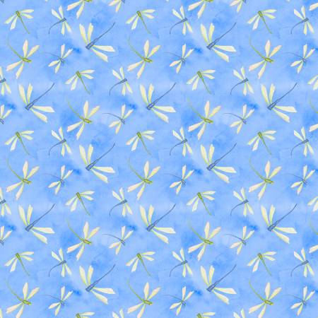Paisley Punch 27720-447 Blue Dragonflies