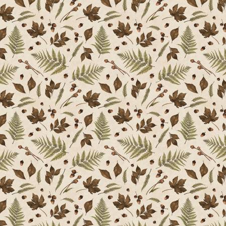Oh My Gourd 27749-227 Leaves & Acorns Cream