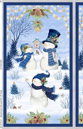 Let It Snow-Man! 27751-417 Large Panel Multi