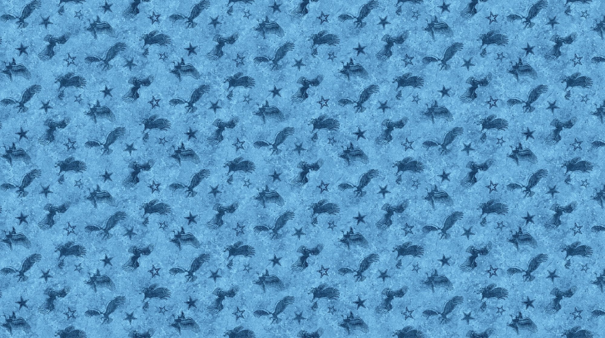 Stars and Stripes 13 27886-44 Blue Tonal Eagle