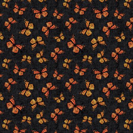 Sunshine Whispers 28656-998 Black Butterfly Toss