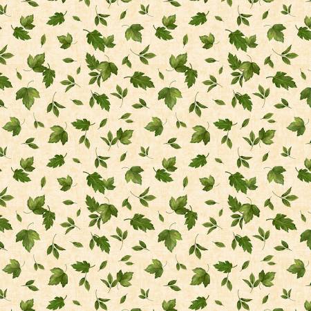 Sunshine Whispers 28657-277 Cream Leaves Toss