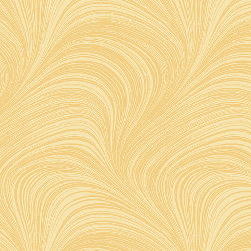 108" Wide Wave Texture Yellow