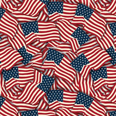 29" - Stars of Valor Multi Packed Flags Patriotic 30084-314