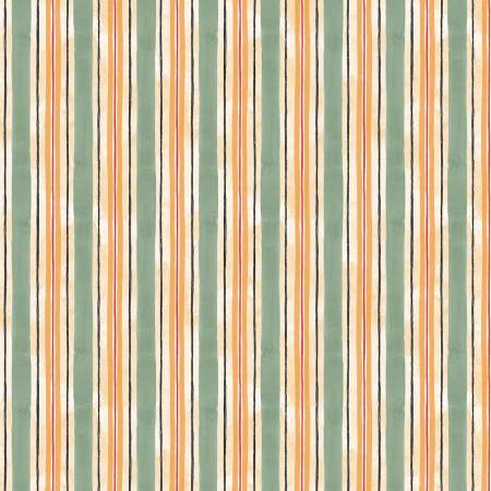 Harvest Blooms Cream Stripes 30105-278