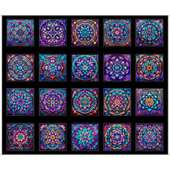 Night Flight - Stained Glass Blocks 30751-J