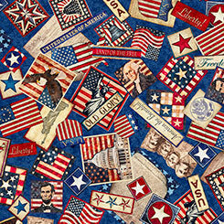 American Tapestry - Patriotic Collage 30867-B