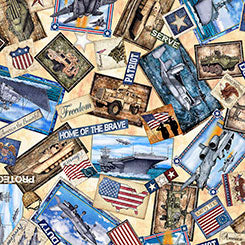 Patriot - Military Collage 30930-A