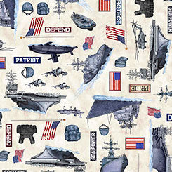 Patriot - Navy Allover 30936-E