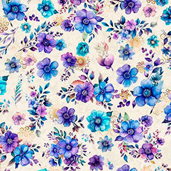 Fantasia - 30964-E Floral Toss