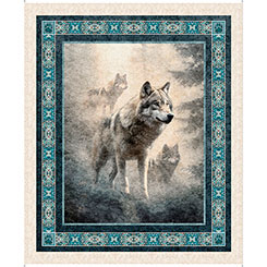 Running with the Pack - Wolf Panel 31098-X
