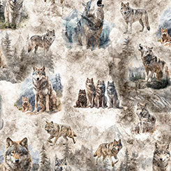 Running with the Pack - Wolf Vignettes 31100-E