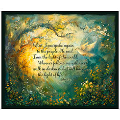 Light of the World - Dove Light Panel 31245-X