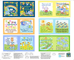 Jungle Friends - Counting with Friends Book Panel 31390-X